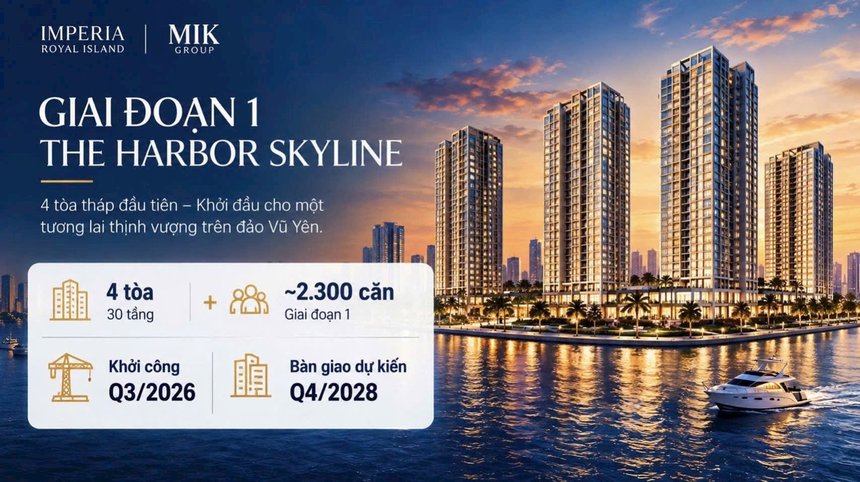 Sơ đồ giai đoạn 1 The Harbor Skyline
